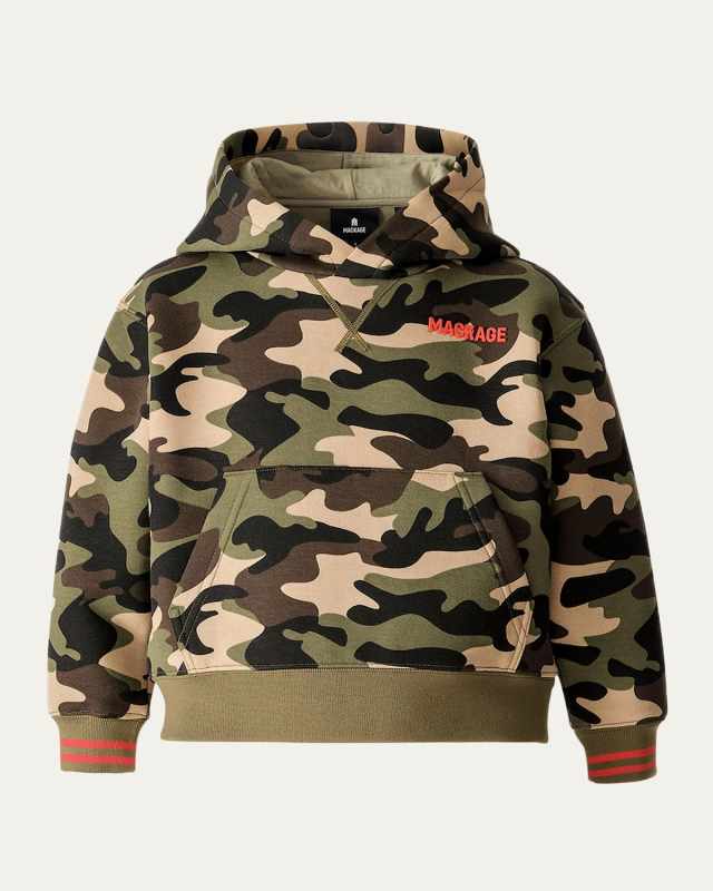 Kid's Dru Camo Hoodie, Size 2-6